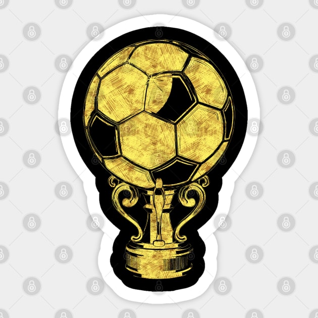 Football Champions Cup for all the soccer fans Sticker by Naumovski